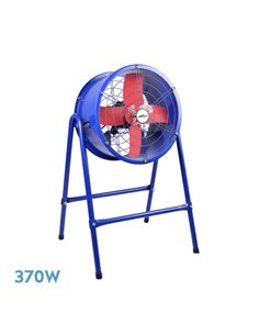Ventilador Indust.torrente Azul/rojo 370w 1vel 4aspas C/soporte 98x48x27cm