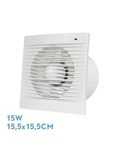 Extractor Baño Trani Blanco 15w 15