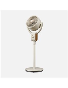 Ventilador De Pie Montenegro Beis/haya 40w 3velocidades 3aspas Fijo Y Rotat.91 2