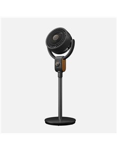 Ventilador De Pie Montenegro Negro/haya 40w 3velocidades 3aspas Fijo Y Rotat.91 2