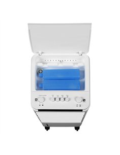 Climatizador Evaporativo Glaciar Blanco 80w 3velocidades 7l  Humidificador 2