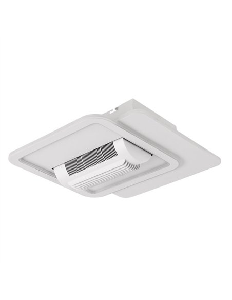 Ventilador Dc Obelisco 59w Blanco 3000-4500-6500k Reg.intensidad 5900lm 14