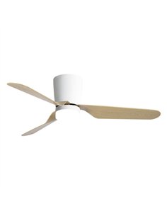 Ventilador 18w Dc Kochi Blanco 3 Aspas Haya 6 Vel 3000-4000-6000k Remoto+temporizador 132 D 2025 2