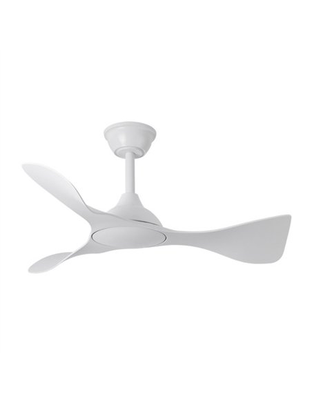Ventilador Dc Caiman 36w 3600lm Blanco 89d 3asp 6v 3000-4500-6500k Remoto+reg.int+memo+temp