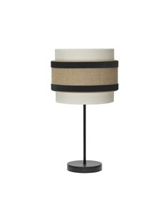 Sobremesa Peq. Cornalina 1x14 Beis/negro  47x18x18cm