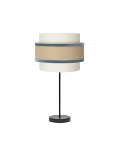 Sobremesa Gr. Cornalina 1xe27 Beis/azul  30d