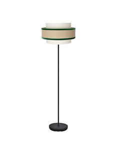 Pie Salon Cornalina 1xe27 Beis/verde  166x40x40cm