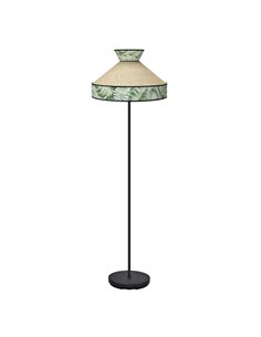 Pie Salon Constantinopla 1xe27 Beis/verde 156x40x40cm