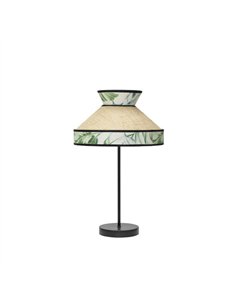 Sobremesa Grad Constantinopla 1xe27 Beis/verde 61x30x30cm