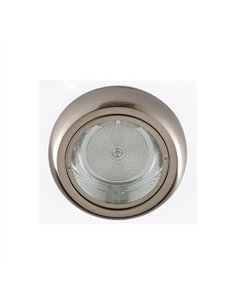 Downlight Sup. Redondo Niquel 2xe27 6