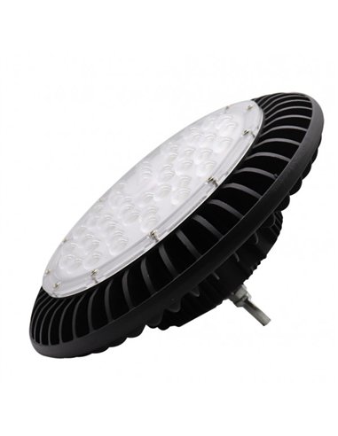 Campana Monzonita 150w 6500k Negro 16500lm Ip65 Led Smd 12,5x30x30 Cm