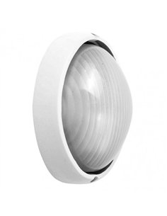 Aplique Ext. Aluminio Vega Grande 1xe27 Blanco  11x32x20