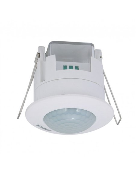 Sensor Movimiento De Encastrar Detector Ip20 Blanco 7