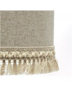 Pie Salon Vera 1xe27 Blanco/beis 163x40x40 Cm 2