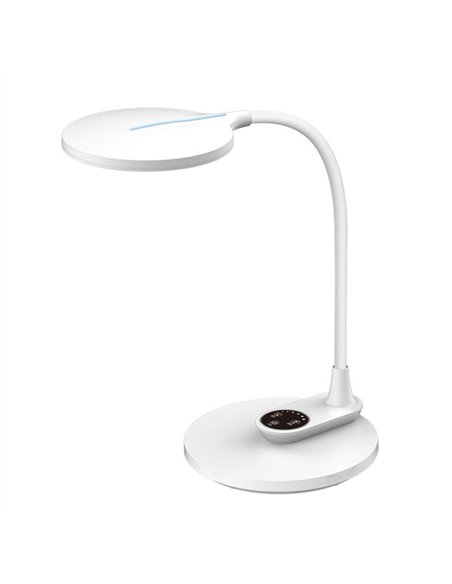 Flexo Murillo Blanc 10w 790lm 3000-4500-6000k Base Duo Reg.intensidad Memoria 38
