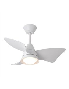 Ventilador Dc Jaguar 30w 3000lm Blanco 96d 3aspas 6vel 3000-4500-6500k Remoto+reg.intensidad+memoria+temporizador 2