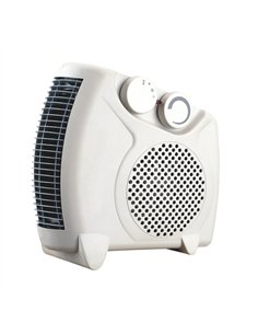 Termoventilador Elec.grato 2000w Blanco Vertical/horizontal 2potencias 3funciones Termostato Reg. Asa 26x12x26cm