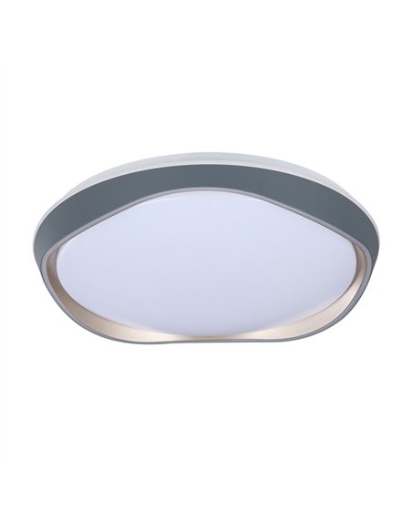 Plafon Kamuk 144w 3000-4000-6000k Gris 50d Reg.int 11520lm C/remoto