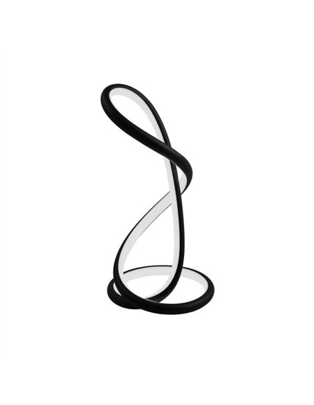 Sobremesa Bagdag Negro 23w 4000k 41x21x21cm 1955lm Interruptor Con Regulador De Intensidad