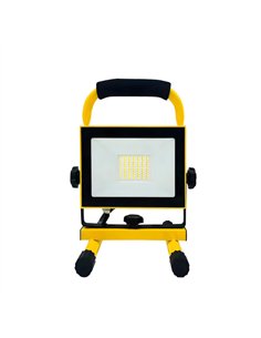 Proyector Portatil Coyote 50w 6500k Negr/amarillo  4000lm Ip65