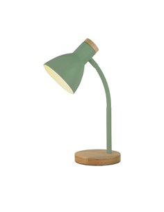 Flexo Epiro 1xe27 Verde/haya 40x15x15cm