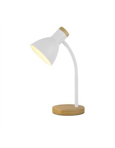 Flexo Epiro 1xe27 Blanco/haya 40x15x15cm