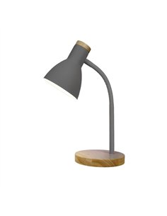 Flexo Epiro 1xe27 Gris/haya 40x15x15cm