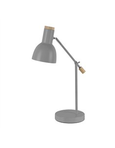 Flexo Tejo 1xe27 Gris/haya Orientable 50x15x16