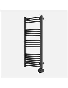 Toallero Electrico Scuti Negro 750w 3modos Display Tactil Anti-hielo temporizador 109x52x9cm 2