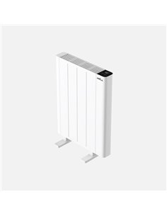 Emisor Termico De Aluminio Point Blanco 600w 3modos Prog.7dias Tactil Protecc.antivuelco 58x43x8cm