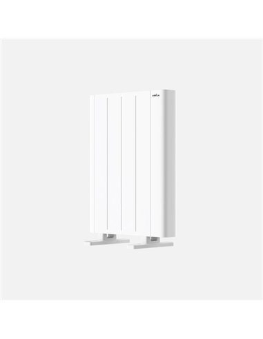 Emisor Termico De Aluminio Point Blanco 600w 3modos Prog.7dias Tactil Protecc.antivuelco 58x43x8cm