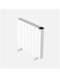 Emisor Termico De Aluminio Point Blanco 1200w 3modos Prog.7dias Tactil Protecc.antivuelco 58x59x8cm