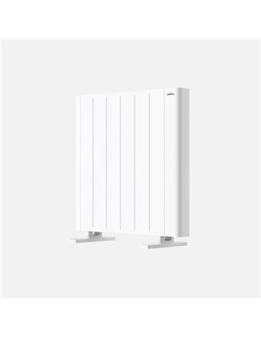 Emisor Termico De Aluminio Point Blanco 1200w 3modos Prog.7dias Tactil Protecc.antivuelco 58x59x8cm