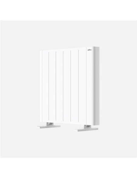 Emisor Termico De Aluminio Point Blanco 1200w 3modos Prog.7dias Tactil Protecc.antivuelco 58x59x8cm
