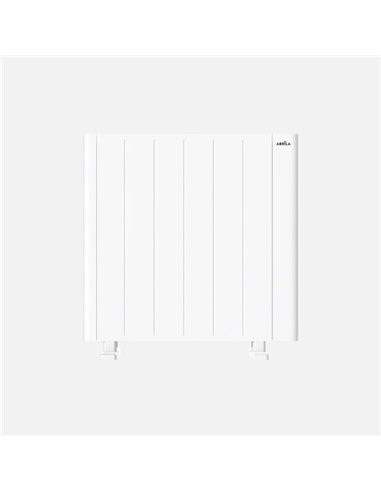 Emisor Termico De Aluminio Point Blanco 1200w 3modos Prog.7dias Tactil Protecc.antivuelco 58x59x8cm