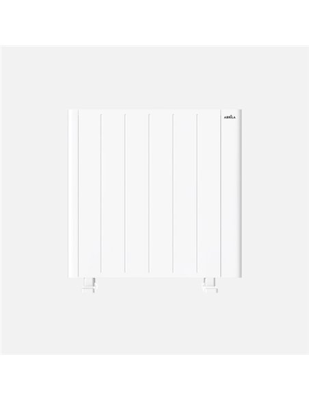 Emisor Termico De Aluminio Point Blanco 1200w 3modos Prog.7dias Tactil Protecc.antivuelco 58x59x8cm