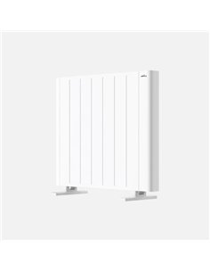 Emisor Termico De Aluminio Point Blanco 1500w 3modos Prog.7dias Tactil Protecc.antivuelco 58x67x8cm 2