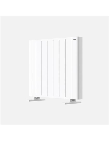 Emisor Termico De Aluminio Point Blanco 1500w 3modos Prog.7dias Tactil Protecc.antivuelco 58x67x8cm