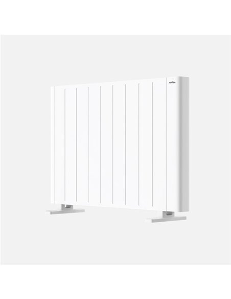 Emisor Termico Aluminio Point Blanco 2000w 3modos Prog.7dias Tactil Protecc.antivuelco 58x83x8cm