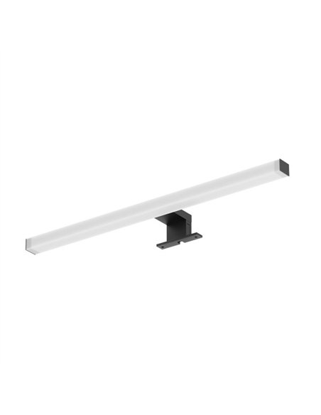 Alumbracuadros 7w 4000k Guindo Negro Instalacion 3en1 700lm 4