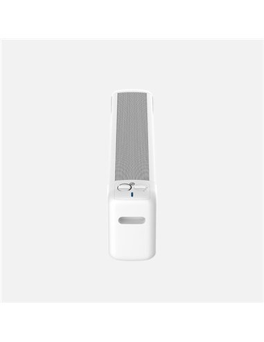 Radiador De Mica Pinsapo 2000w Blanco 2pot Antivuelco Luz Ind.protecc.seg.termost.reg.29x80x16cm