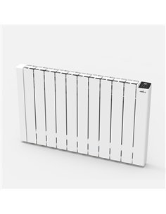 Emisor Termico C/fluido City Blanco 2000w Control Wifi  Termostato Temporiz.prog.7dias Protecc.58x96x8cm