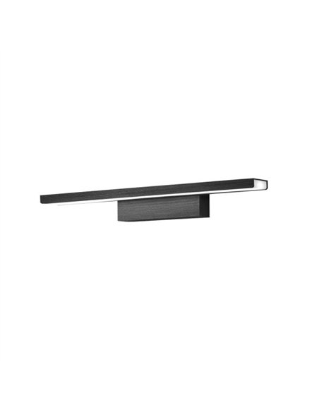 Alumbracuadros 16w 4000k Acebo Negro 1360lm Ip44 4