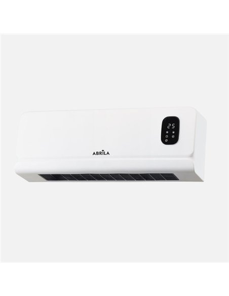 Split Ceramico Ptc Taxus 2000w Blanco 2potencias Display  Remoto Temporiz.segur. 16x45x12