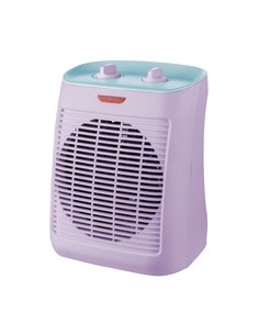 Termovent.elect.taray 2000w Lila/turquesa 2potencias  Proteccion Seg.antivuelco 31x21x19cm