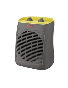 Termovent.elect.taray 2000w Gris/amarillo 2potencias  Proteccion Seguridad Antivuelco 31x21x19cm