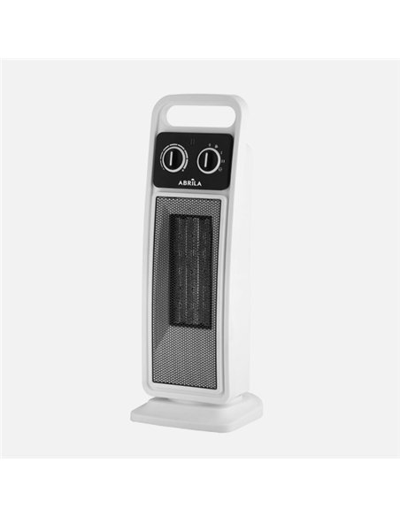 Termoventilador Ceramico Ptc Vertical Brasil 2000w Blanco 2pot. Oscilant.antivuelco.termost.50