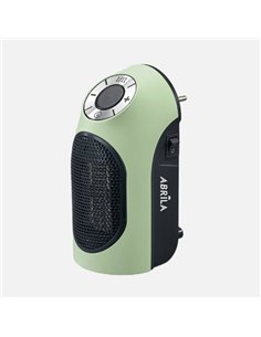 Mini Termovent.ceramico Ptc Golfo 500w Verde/negr Temp.re.temporiz.corte Seg.17