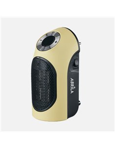 Mini Termovent.ceramico Ptc Golfo 500w Amarill/neg Temp.re.temporiz.corte Seg.17