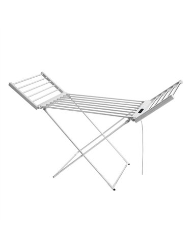 Tendedero Elect.plegable Silvestre 260w Aluminio  Temporizador .control Temp.cable1